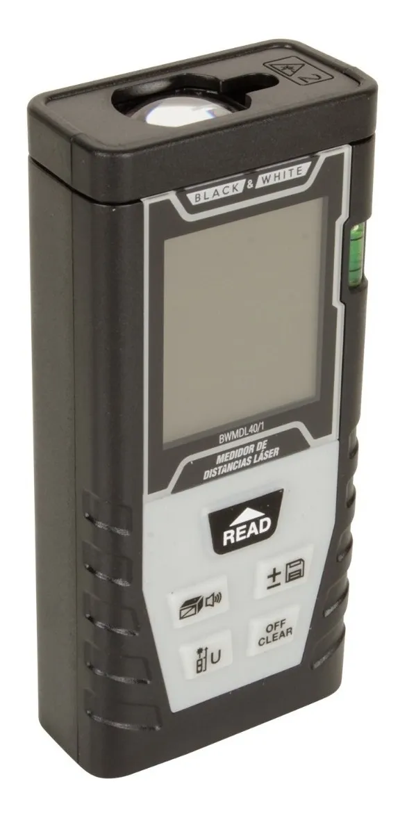 D_NQ_NP_2X_829901-MLC48592197375_122021-F Medidor De Distancia Laser 40mts BWMDL40/1 Black & White - Imagen 5