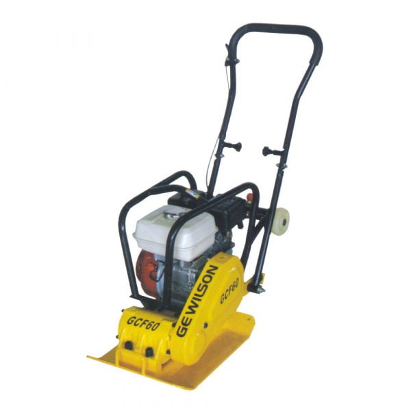 Placa Compactadora 5HP 12KN Motor Robin GCF60R20 Gewilson