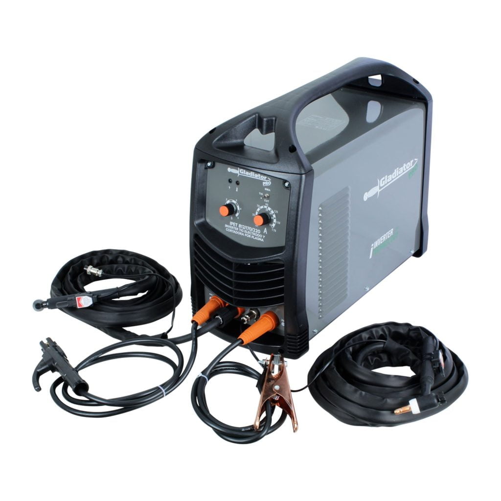 Soldadora TIG-ARCO y Cortadora de Plasma 170amp IPET812/170 Gladiator