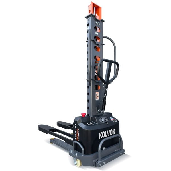 Montacargas Semi Eléctrico 500Kg 1.500mm Base Europea LSE0515 Kolvok
