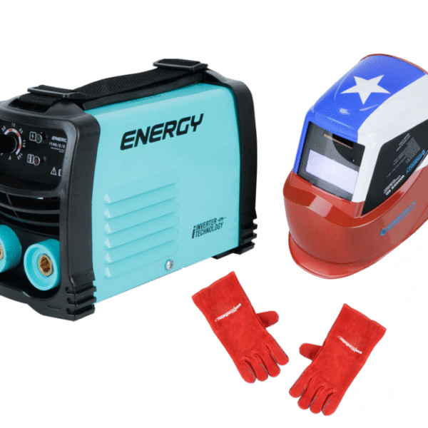 Combo Soldadora Inverter 140amp + Guantes + Mascara Soldar Chile