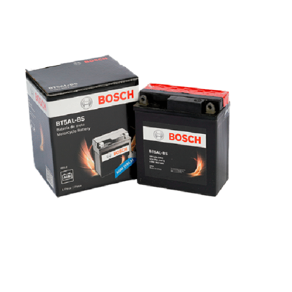 Bateria de Moto AGM 5Ah M6 12V 60CCA 39BT5AL Bosch