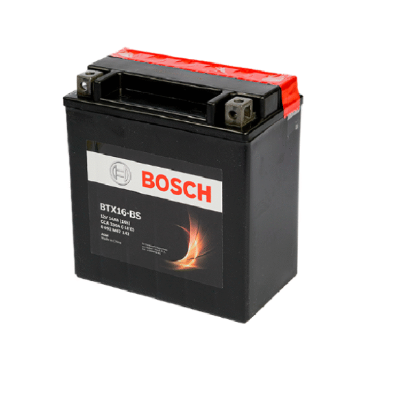 Bateria de Moto AGM 14Ah M6 12V 230CCA YTX16 Bosch