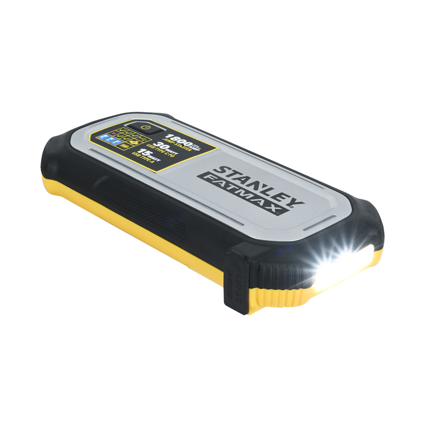 arrancador-de-bateria-stanley-fatmax-1800-amp (3) Partidor de Batería 12V 1800amp Fatmax Stanley - Imagen 6