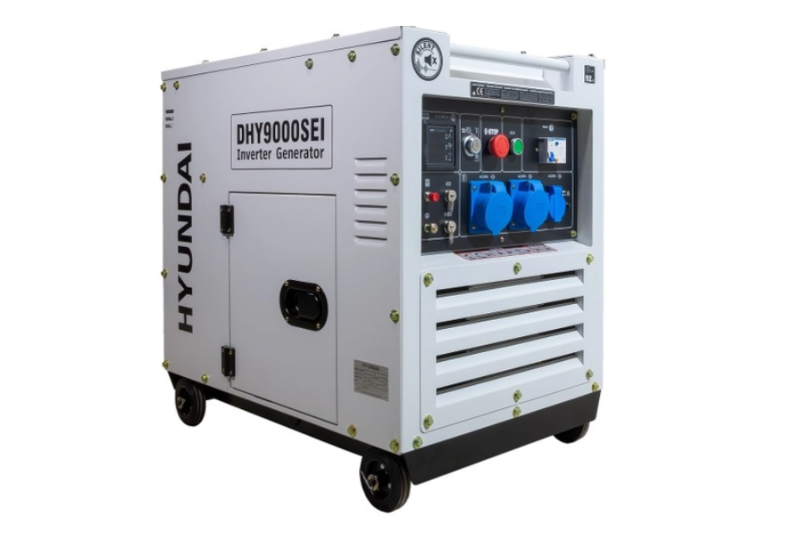 9000SEI-4 Generador Inverter Digital a Gasolina 8500W Insonorizado 78HYD9000SEI Hyundai - Imagen 1
