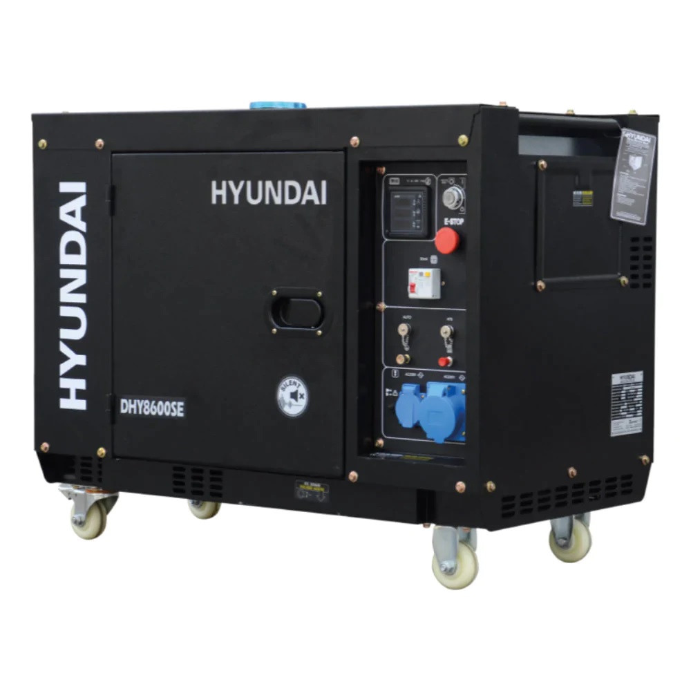 generador-electrico-diesel-partida-electrica-6300-w-hyundai-78dhy8600se Kit Generador Eléctrico Diesel 6300W + Control Remoto Hyundai - Imagen 4