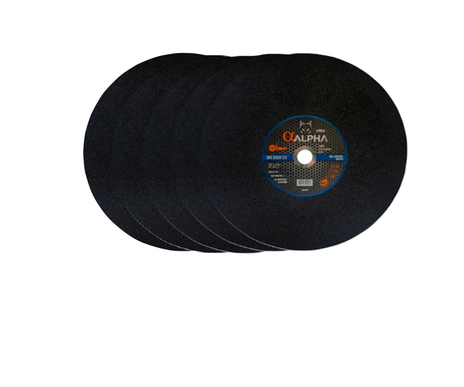 pack5 Pack 05und Disco De Corte Para Tronzadora 14" Alpha Pro - Imagen 1