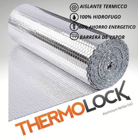 images (11) Aislante Térmico De Aluminio 1 X 15m ThermoLock - Imagen 2