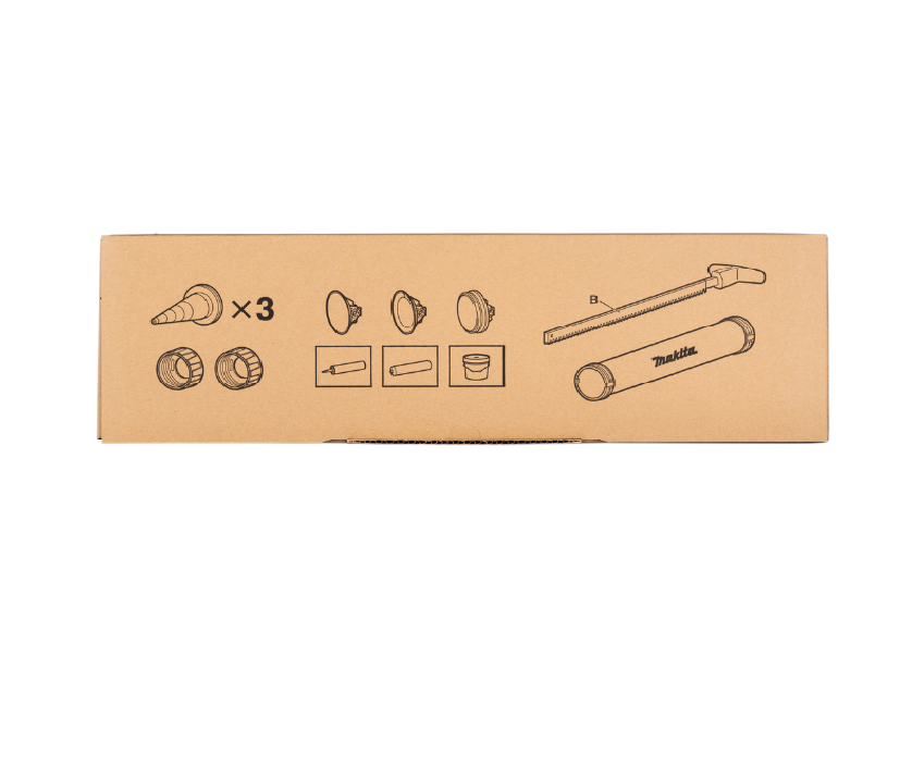 1911T4-0-3 Soporte Cartucho Pate Y Silicona Para Dcg180 600Ml 1911T4-0 Makita - Imagen 3