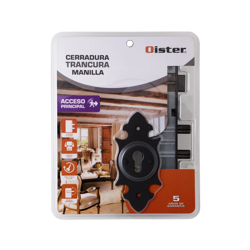 cep0001399_blister-cca4c916-58d2-4b9d-acca-769b6d7d9d69 Cerradura Embutir Con Placa Manilla Acceso Trancura Oister - Imagen 2