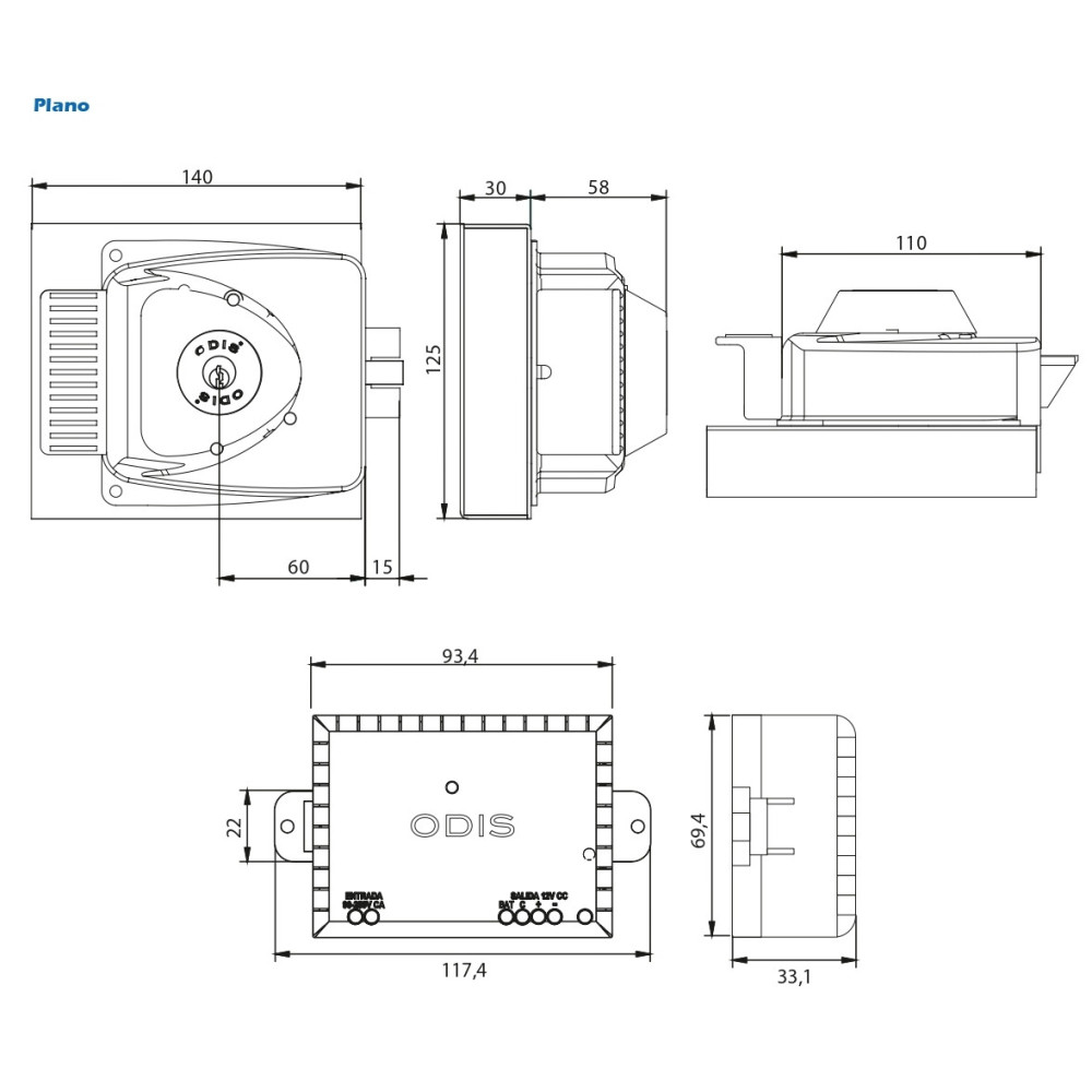 cerradura-sobreponer-electrica-odis-783-transformador-receptor-2-controles-odis-cep0001402 (3) Kit Cerradura Exterior Sobreponer Eléctrica 783 + Transformador Odis - Imagen 4